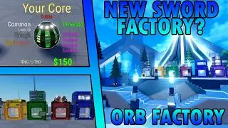 I found a new SWORD FACTORY game with LEAKS looks INSANE | Orb Factory?