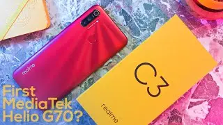 Realme C3 Unboxing and Quick Review - First Helio G70 Smartphone! - Flash Reviews EP.2