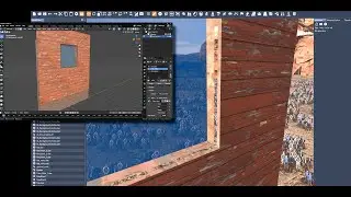 Создание стены с окном в Blender для BeamNG &mdash; вопрос о прозрачности из комментариев.