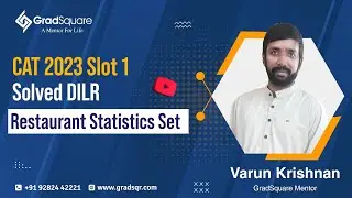 CAT 2023 Slot 1 : DILR Solved Set - Restaurant Statistics Set