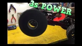 Arrma granite 2wd 3s bashing on garage ( DRRC STUNT )
