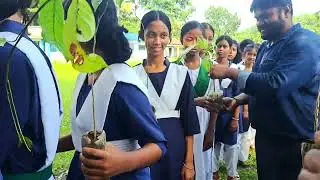 Increase the number of trees in the environment.চারাগাছ বিতরণের মাধ্যমে গাছের সংখ্যা বৃদ্ধি 