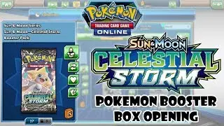 Celestial Storm Booster Box Opening - Pokemon TCG Online
