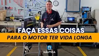 O que fazer para meu motor de popa durar mais