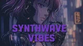 CYBERPUNK GIRL  SYNTHWAVE DREAMS IN MOTION