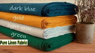 Pure Linen Fabric 60,70 Lee | 100% Pure Quality | Most Beautiful Collars & Best Quality Fabric