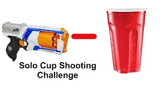 Solo Cup Shooting Challenge