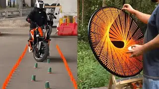 Unbelievable Bike Control and Hypnotic Art You Can&rsquo;t Stop Watching