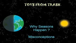 Why Seasons Happen , Misconceptions | English |  Geography, Earth Science, Astronomy