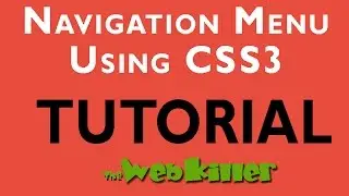 Navigation Menubar Using CSS3 - WebKiller Tutorials