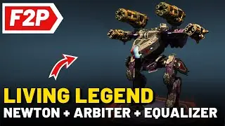 Newton Arbiter Equalizer - War Robots Free to Play Gameplay (No Commentary) WR F2P