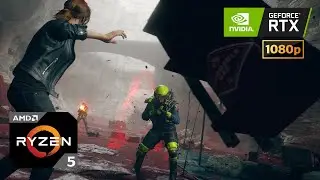 Control : Ray Tracing | DLSS | VERY HIGH Graphics | RTX 2060 Super 8GB + Ryzen 5 3600x | 1080p