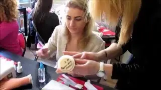 French-ul de interior, in cadrul cursului de Unghii false Formare Class