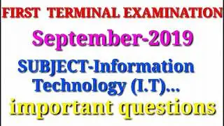 Computer class 10th important questions for 2020.Important questions in English medium in hindi.