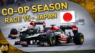 F1 2013 | Co-op Season w/ Kptk92 - R15 Japan (Live Commentary)