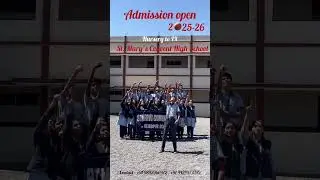 st.marys convent High school, Mehidpur road admission open🔓📖 hurry up 💥🚨