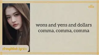 MEOVV - 'MEOW' easy lyrics