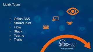 Slack - Office 365 - Trello - SharePoint - Microsoft Flow - Microsft Teams