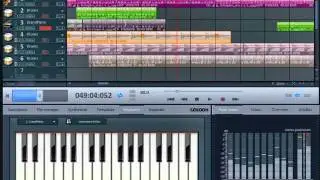 Music Composition using MAGIX Music maker.