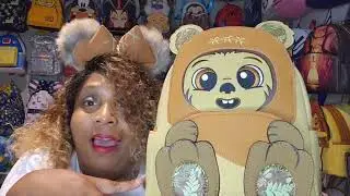 My Review of the Ewok Wicket Cosplay Loungefly Minibackpack
