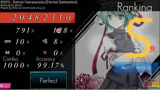 osu! | IOSYS - Danzai Yamaxanadu [Eternal Damnation] HR FC by helix