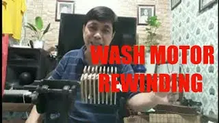 PART-2 WASH MOTOR REWINDING (STARTING WINDING)