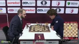 magnus taking over vs eduardo (chess24) | Chess Highlights