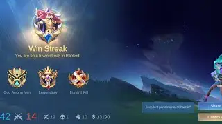 Day 7 : Grandmaster II to III after Diwali 5 win streak Ranked with layla (network issue) sorry 