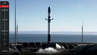 Rocket Lab Electron Rocket launch BlackSky Gen-3 Satelite
