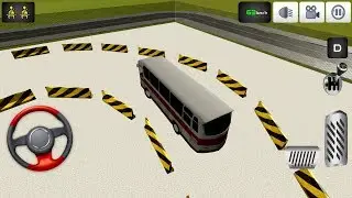 Realistic Bus Parking 3D (by Zirzop Games) Android Gameplay [HD]