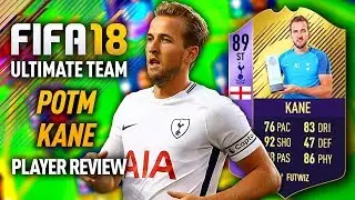 FIFA 18 POTM KANE (89) *92 SHOOTING* PLAYER REVIEW! FIFA 18 ULTIMATE TEAM!