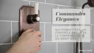 Mitigeur de Douche R&eacute;tro Deux Fonctions avec Inverseur - Elizabeth - Hudson Reed