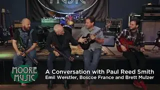 Interview with Paul Reed Smith, Emil Werstler, and Boscoe France