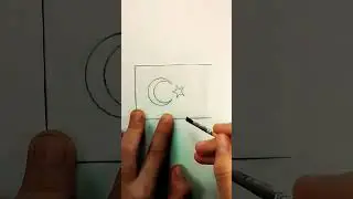 Paint the Turkish flag with glitter. T&uuml;rkiye Bayrağı. From what country do you watch our channel?