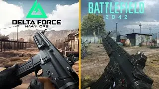 Hawk Ops vs Battlefield 2042 Reload & Weapon Inspect Animations