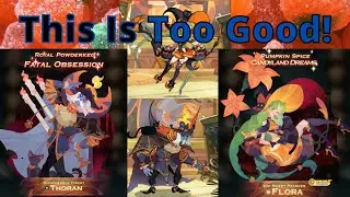 Flora And Thoran Halloween Skins! AFK Arena