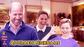 Prince George&rsquo;s ADORABLE NICKNAME at Home Revealed by Prince William and Princess Catherine