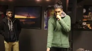 Q The Sun kicks a dope flow in the True Skool Cypher