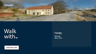 Walk with me - Walking around Herøy - Norway - W007 - 4K
