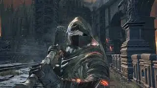 DS3 - Dragonslayer Armor using +10 Heavy Greatsword with max strength