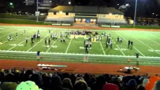 West Allegheny Marching Pride PIMBA Championships 2012 at Penn-Trafford