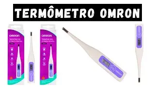 Term&ocirc;metro OMRON  Digital com Bateria Substitu&iacute;vel MC-246