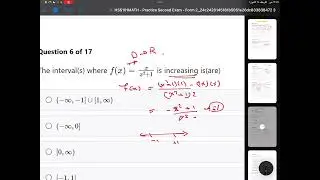  Calculus Practice Second Exam -Form2