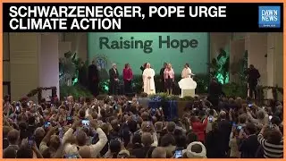 Schwarzenegger praises Pope Leo as 'action hero' in joint call for global climate action | Dawn News