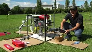 Tratorito Motocultivador Branco Bttg7,5 800 Como montar