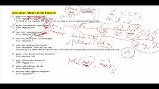 CPE112 Lecture 15 - Input/Output C Library Functions