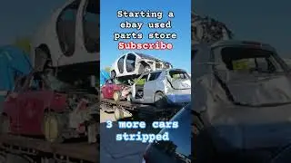 STARTING A EBAY PARTS SHOP FROM SALVAGE CARS #diy #Salvage