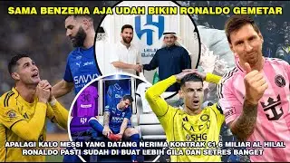 “BENZEMA SAJA BIKIN RONALDO SETRES! APALAGI MESSI DATANG DENGAN €1,6M — CR7 BISA MAKIN GILA!”