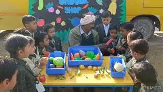 GREEN GROCER SHOP AT BMJSVM IDENTIFICATION OF VEGETABLES #VEGETABLESNAME #learningbyplaying