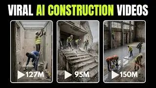How to Make Viral AI Timelapse Construction Videos (Before & After Transformation)